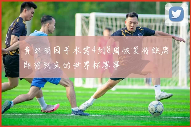 费尔明因手术需4到8周恢复将缺席即将到来的世界杯赛事